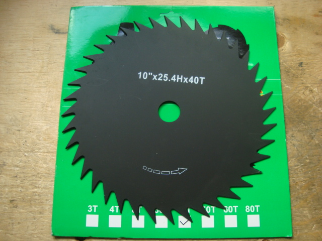 Brush Cutter Blade 40 Tooth