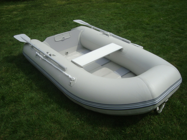 8 foot (250 cm) Inflatable Synthetic Rubber RIB (Slat) Boat